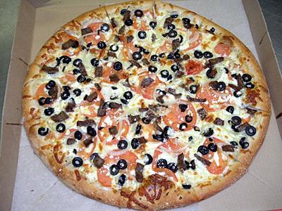 Greek Gourmet Pizza